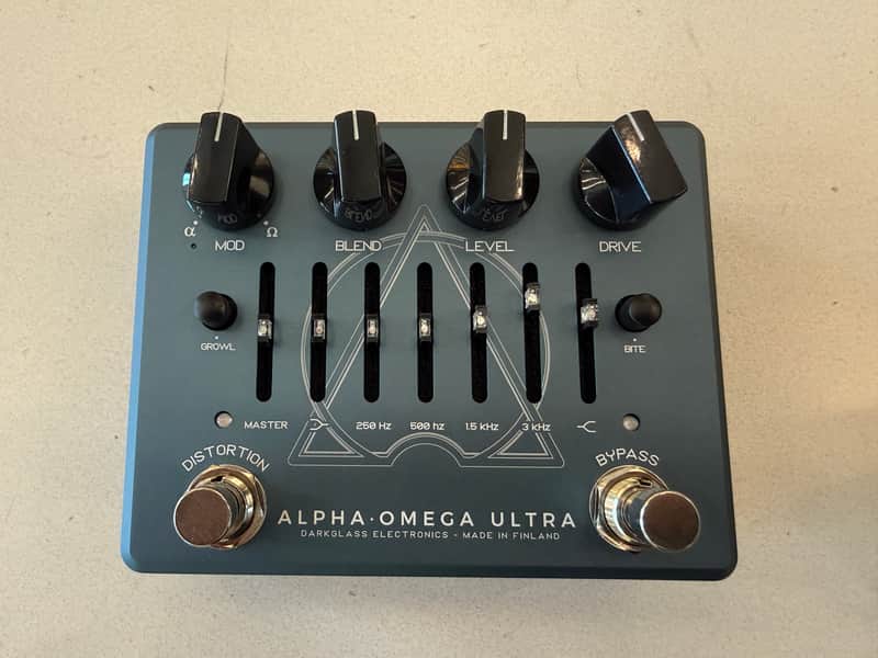 Darkglass Electronics Alpha Omega Ultra V2 Bass Preamp 2020 - Present - Blue image 1