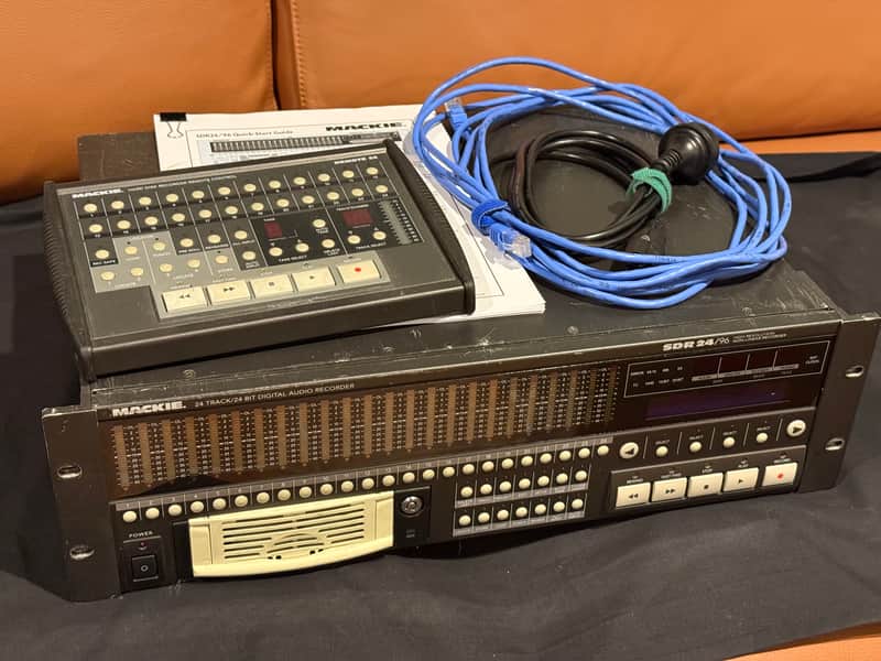 Mackie SDR 2496 hard disk recorder with Mackie Remote image 1