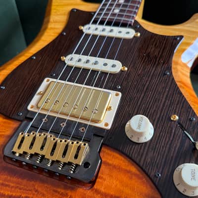 Knaggs Severn HSS 2015 Tier 3 w/Tier 2 Upgrades | Cocobolo | Wicked Burst | Curly Maple Top image 8