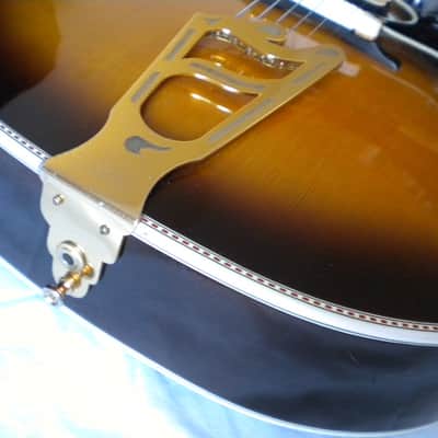 Carlo Greco Jazz Sunburst Guitar image 7