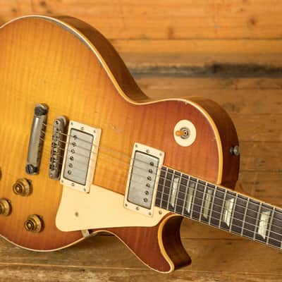 Gibson Custom Murphy Lab 1959 Les Paul Standard | Faded Peach Burst - Heavy Aged image 5