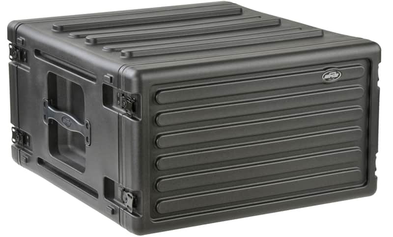 SKB 6u Space Roto Molded Rack Road Case 17.6" Rail To Rail 1SKB-R6U image 1