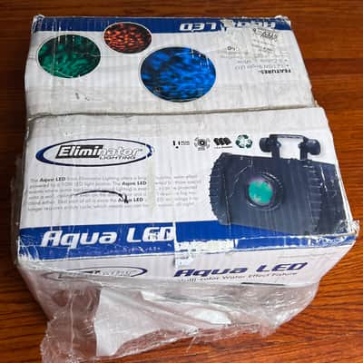 Eliminator Lighting Aqua LED 10-Watt Water/Fire Effect Light 2010s - Black image 7