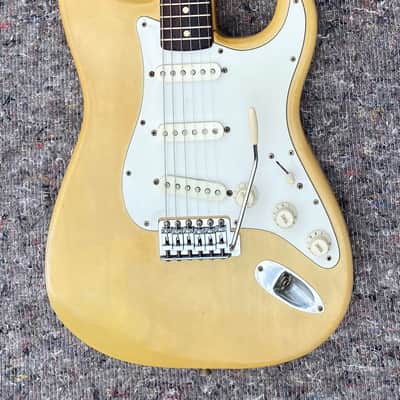 Fender Stratocaster 1976 - Blonde see trough body, Rosewood Fingerboard image 1