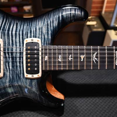 PRS Custom 24-08 10-Top One Piece Top - Whale Blue Smoke Burst #9994 image 3