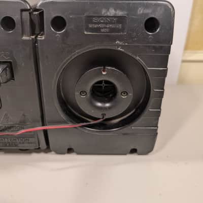 90’s Sony Boombox CFS-1030 Ghettoblaster w Graphic Equalizer AM/FM Cassette and Line in BOOMBOX Stereo Radio Works/Tape Player Doesn't Work image 9