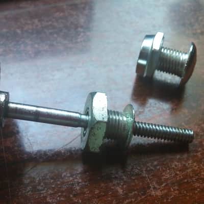 Slingerland VINTAGE Zoomatic Clamshell Snare DRUM Strainer PARTS Throw Off Control KNOB with RARE NUT 50s 60s image 3