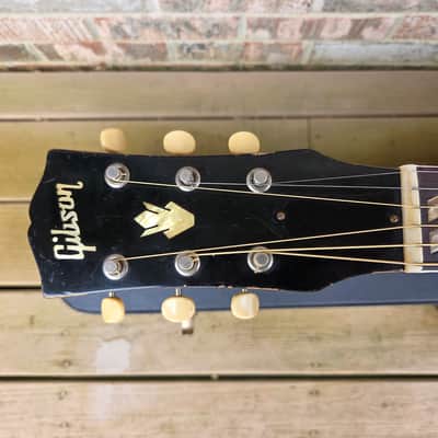Vintage 1966 Gibson FJN Folk Acoustic Guitar w/ TKL Hardshell Case! image 10
