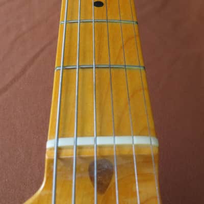 Lefty, Left Handed Fender American Vintage ‘52 Telecaster Reissue, Maple Fretboard, Butterscotch Blo image 10