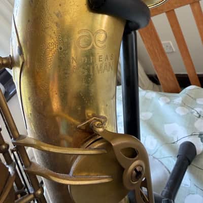 Eastman ETS652-RL 52nd Street Bb Tenor Saxophone 2022 - Present - Aged Unlacquered Brass image 5