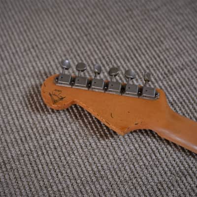 Fender Stratocaster 1957 Reissue Masterbuilt John Cruz Wildwood 10 Fiesta Red image 6