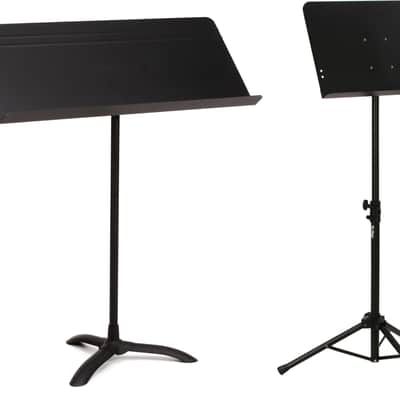 Manhasset Model 51 Fourscore Music Stand  Bundle with On-Stage SM7211B Music Stand with Tripod Base image 1