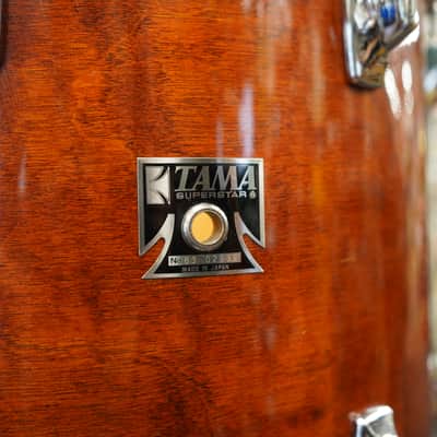 1985 Tama/Japan Superstar Series 15" Birch Tom - Super Mahogany Lacquer  12''x15'' image 3