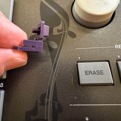Purple button cap for Akai MPC3000LE MPC 3000 LE DATA ENTRY enter, 0, 1, 2, 3, 4, 5, 6, 7, 8, 9, . Buttons image 3