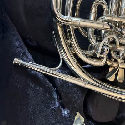 Holton H279 Farkas Professional Model Double French Nickel silver near mint condition. image 5