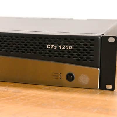 Crown CTs 1200 Two-Channel 600W Power Amplifier CG01Y1M image 2