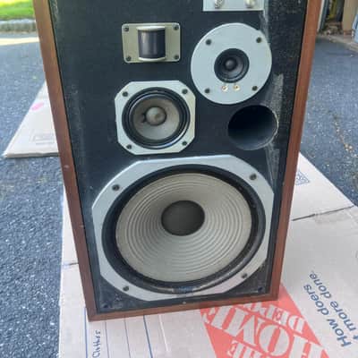 Pioneer HPM-100 200-Watt 4-Way Loudspeaker Pair 1976 - 1979 - Natural Wood image 2