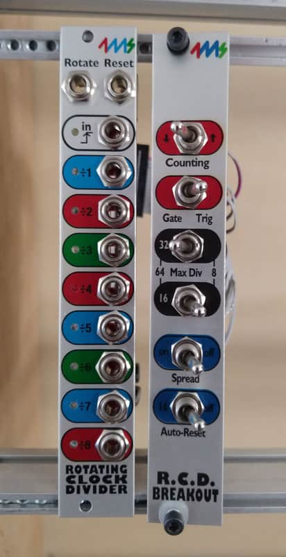4MS Rotating Clock Divider RCD and Breakout Expansion Eurorack Modules image 1