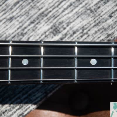 1989 Greco PXB-80 Phoenix Electric PJ Bass - Black - Made In Japan - Pro Set Up w Perfect Frets/Action/Intonation! image 8