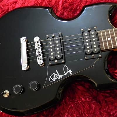 KISS Paul Stanley Autographed Washburn Lyon limited edition guitar image 3