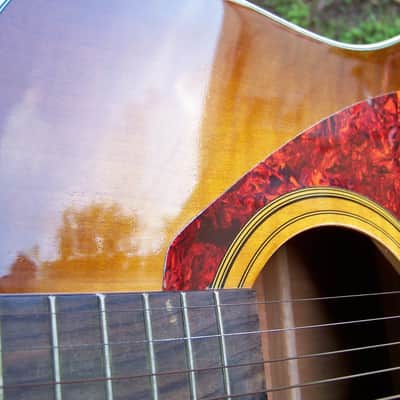 Yamaha  F345SY  Sycamore Top Dreadnought Acoustic Guitar Like New image 10
