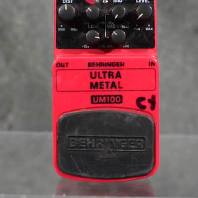 Behringer UM300 Ultra Metal Distortion w/ FAST Same Day Shipping image 1
