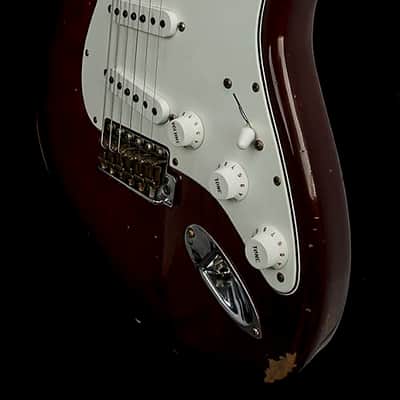 Fender Custom Shop Empire 67 Stratocaster relic - aged violin-burst - MINT image 8