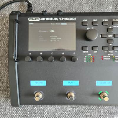 Fractal Audio FM3 Amp Modeler / FX Processor 2020 - 2022 - Black image 4