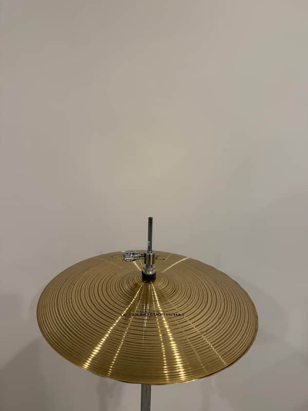 Paiste 14" Signature Precision Sound Edge Hi-Hat Cymbals (Pair) 2013 - Present - Traditional image 1