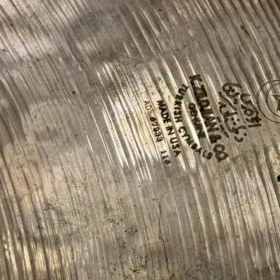 Don’t pay £455!! 21” Zildjian K CRASH RIDE 2531g image 3