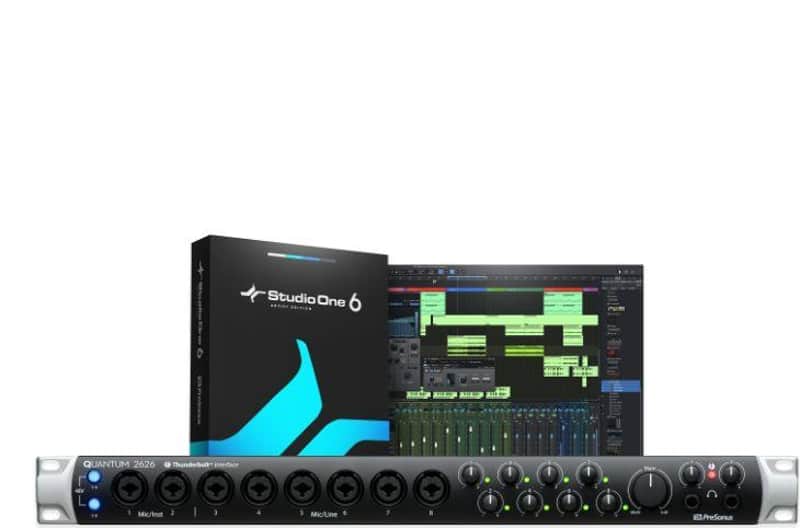 PreSonus Quantum 2626 Thunderbolt Audio Interface | Reverb
