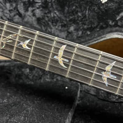 PRS Private Stock Singlecut Archtop 2022 Natural Bearclaw Spruce Top and Raspberry Lemonade Maple Back image 14