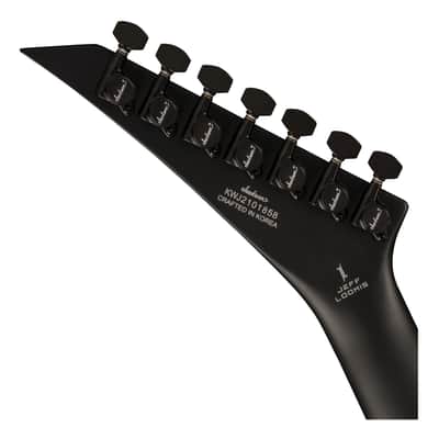 Jackson Pro Series Jeff Loomis Sig. Soloist SL7 - Satin Black w/ Ebony FB image 5