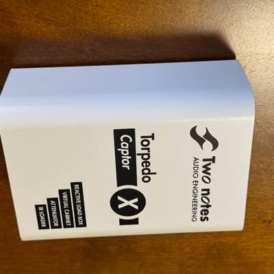 Two Notes Torpedo Captor X 8ohm Stereo Reactive Load Box / Attenuator 2020 - White image 2