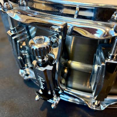 Ludwig LC664 Limited Edition Pewter Copper Phonic 5x14" 10-Lug Snare Drum 2020 - Pewter image 2