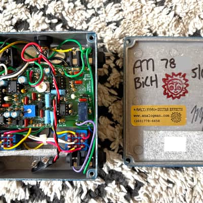 Analogman Bi-Chorus Deluxe Dual Chorus Pedal Mint Rare image 8