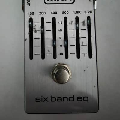 MXR M109S Six Band EQ 2016 - Present - Silver image 1