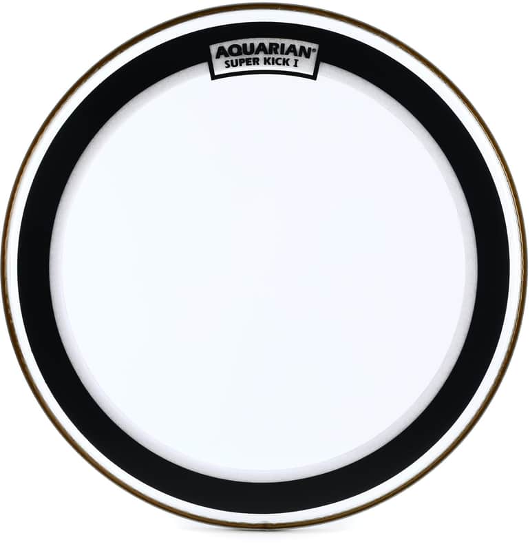 Aquarian Super Kick I Clear Bass Drumhead - 20 inch (3-pack) Bundle image 1