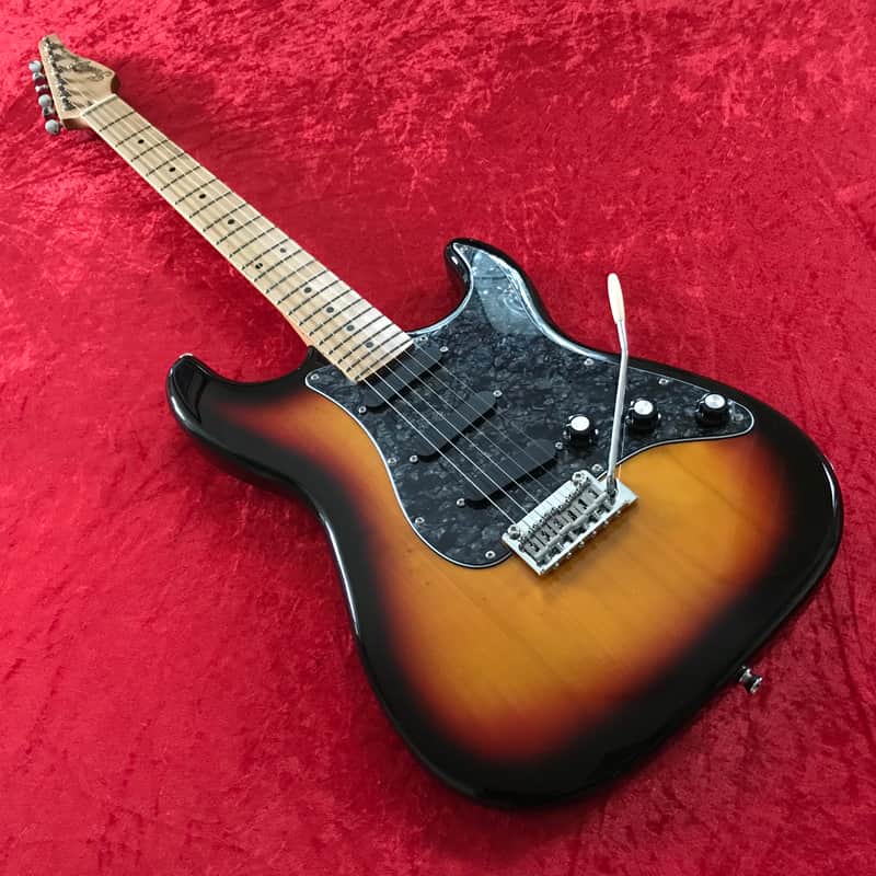 Modified Sunburst ST Guitar with Roasted Neck