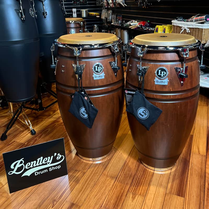 LP Latin Percussion Richie Gajate Garcia Signature Top-Tuning Conga & Tumba Duo Set Pair image 1