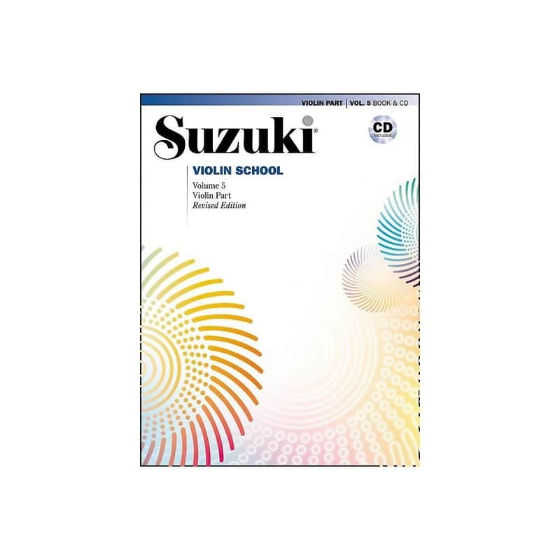 Alfred 00-32743 Suzuki Violin School - Violin Part Book/CD (Volume 5) - Revised image 1