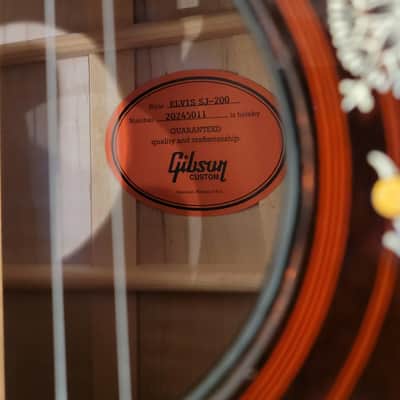 Gibson Elvis Presley Signature SJ-200 2025 - Ebony image 5