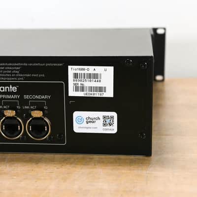 Yamaha Tio1608-D 16-Input/8-Output Dante Stagebox for TF Series Mixers CG014U4 image 6