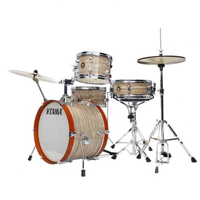 Tama LJK48S-CMW Club-Jam Shell Kit 4 pcs - Cream Marble Wrap/Chrome HW image 3