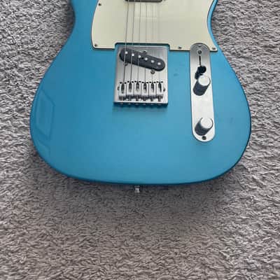 Fender Standard Telecaster 2013 MIM Lake Placid Blue Maple Fretboard Tele Guitar image 2