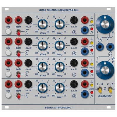 Tiptop Audio Buchla 281T Quad Function Generator | Reverb