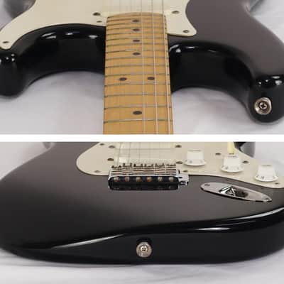 1991 Fender Eric Clapton Signature “Blackie” Black Stratocaster with Tweed Case image 5