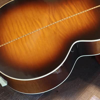 2016 Gibson Custom Shop SJ-200 Vintage Series Torrified Adirondack Jumbo Acoustic Guitar Sunburst + OHSC image 17