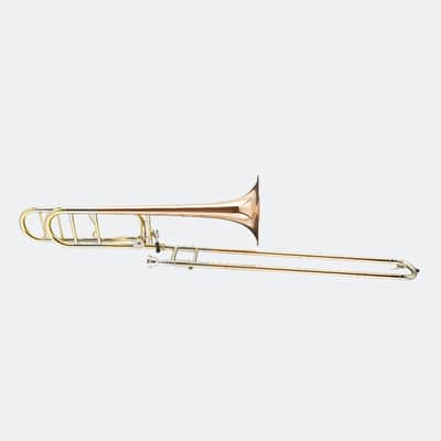 Used Besson Sovereign 943 Bb/F/Gb/D Bass Trombone (SN: 824576