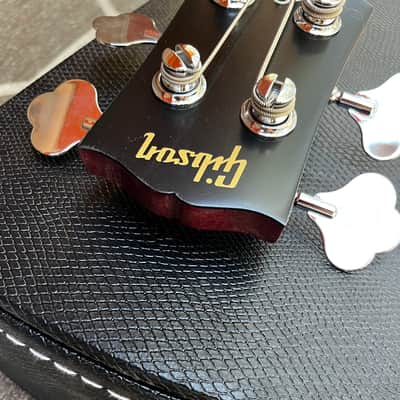 2012 Gibson SG Standard Bass - Heritage Cherry Satin - Hardshell Case image 7